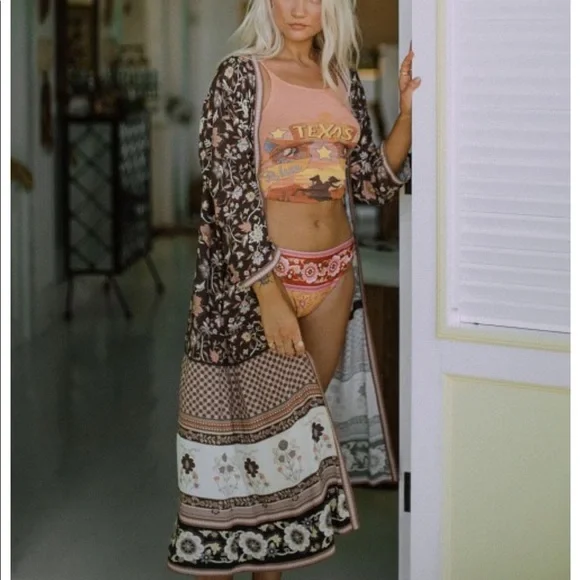 💟 Spell Portobello Road Duster in Nightshade - Picture 4 of 9